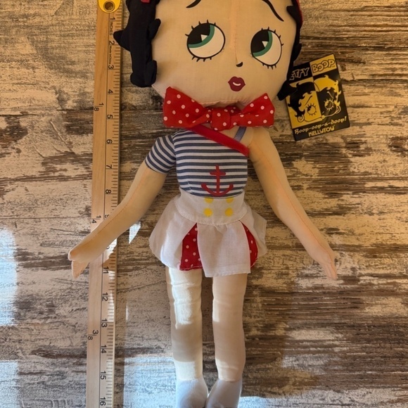 Betty Boop Sailor Rag Doll - Picture 3 of 9